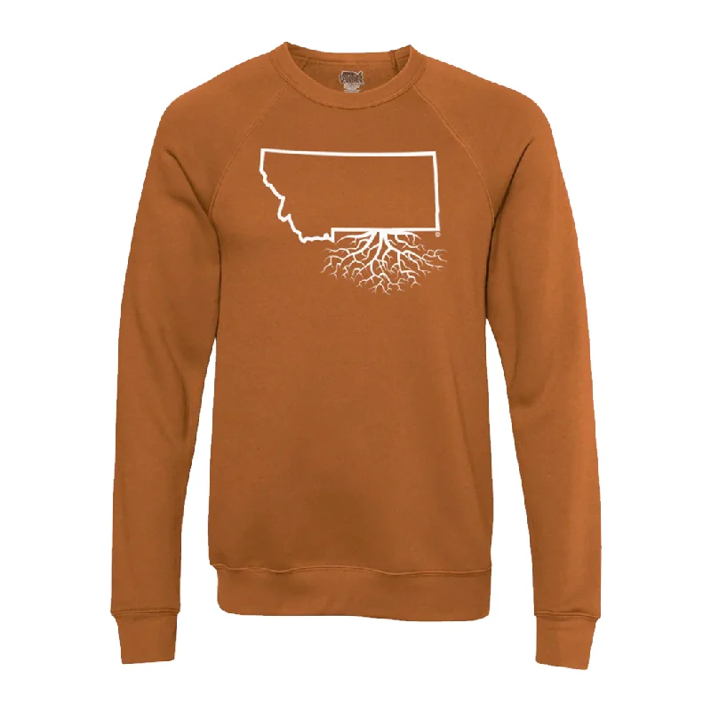 MT Roots Crewneck Pullover Sweatshirt (Unisex) Fleece Hoodies & Sweatshirts