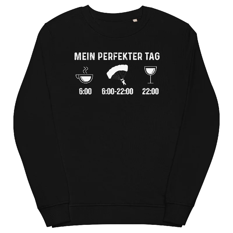 Mein Perfekter Tag 1 - Unisex Premium Organic Sweatshirt Printed Hoodies for Women