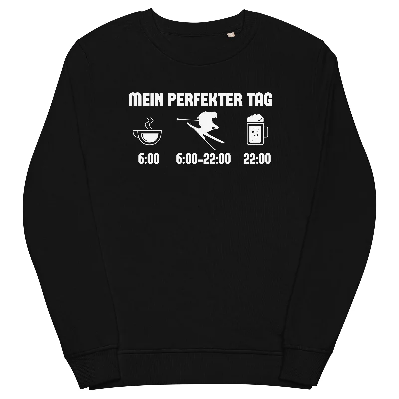 Mein Perfekter Tag - Unisex Premium Organic Sweatshirt Hoodie Sweatshirt for Fall