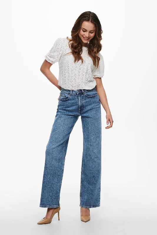 Juicy Jeans (wide leg) - Denim Blå