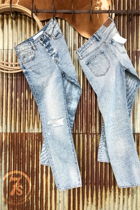 The Karson High Rise Straight Crop Jean