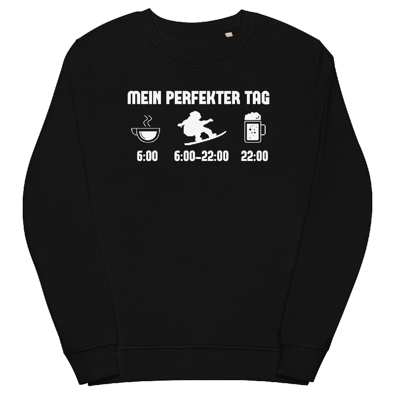 Mein Perfekter Tag - Unisex Premium Organic Sweatshirt Women’s Hoodie with Pockets