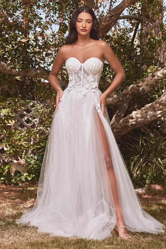 **Cinderella Divine CB080W: The Enchanting Wedding Gown for Your Dream Day** Chic Lace Dress