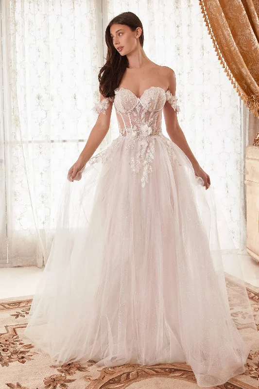 Cinderella Divine WN308 Floral Bridal Gown