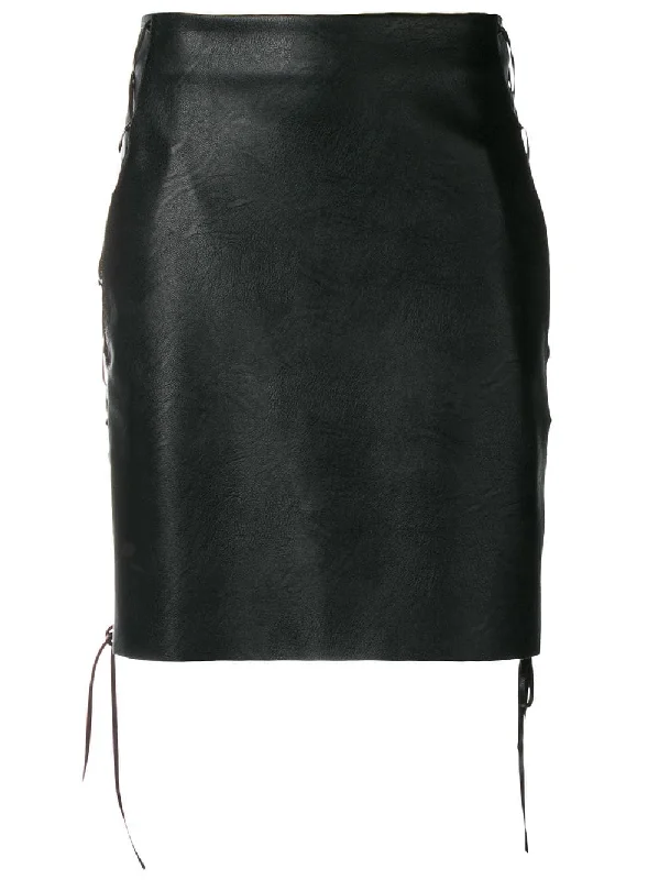 lace-up detail skirt Elegant unclassified skirts