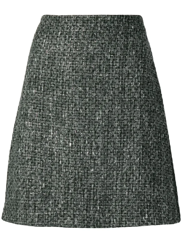 A-line tweed skirt Denim unclassified skirts