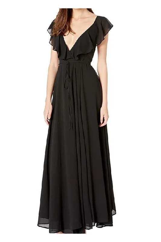 YUMI KIM Women's Black Full Bloom Maxi Dress #DR18137m/268 Small NWT Best maxi dresses for curvy figures