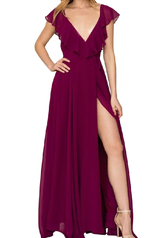 YUMI KIM Women's Burgundy Full Bloom Maxi Dress #DR18137m NWT Trendy maxi dresses under $50