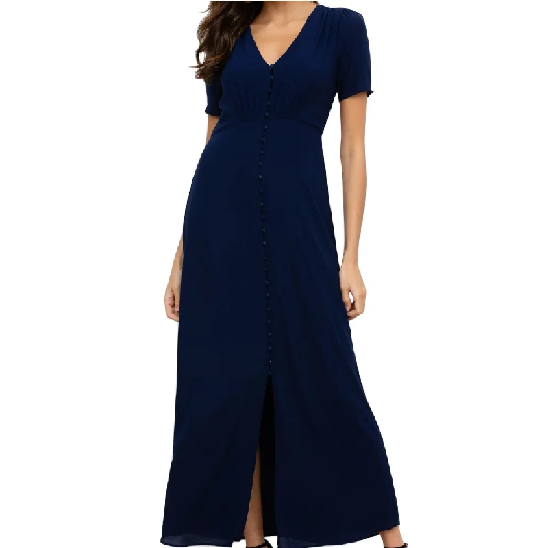 YUMI KIM Women's Navy Celia Maxi Dress #DR19490 NWT Sequin maxi dresses