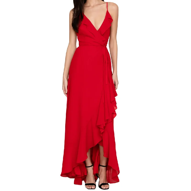 YUMI KIM Women's Red Meadow Maxi Dress #DR17244 NWT Date night maxi dresses