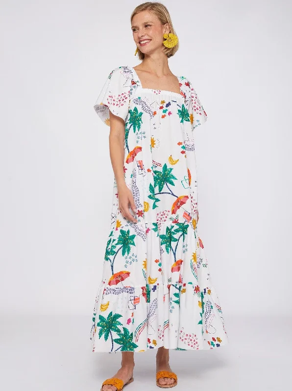 Palmira Dress in Biarritz Print Vintage floral dresses