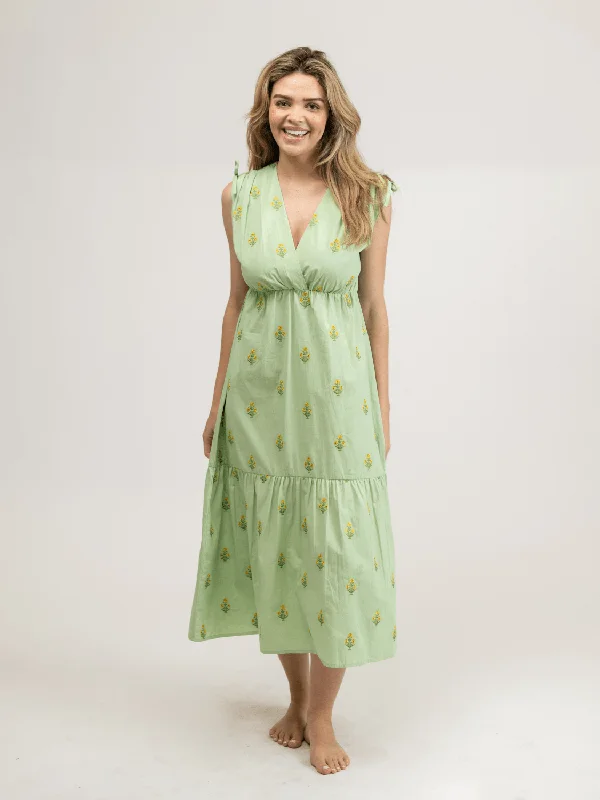 The Blaire Dress | Petite Green Floral Birthday floral dresses