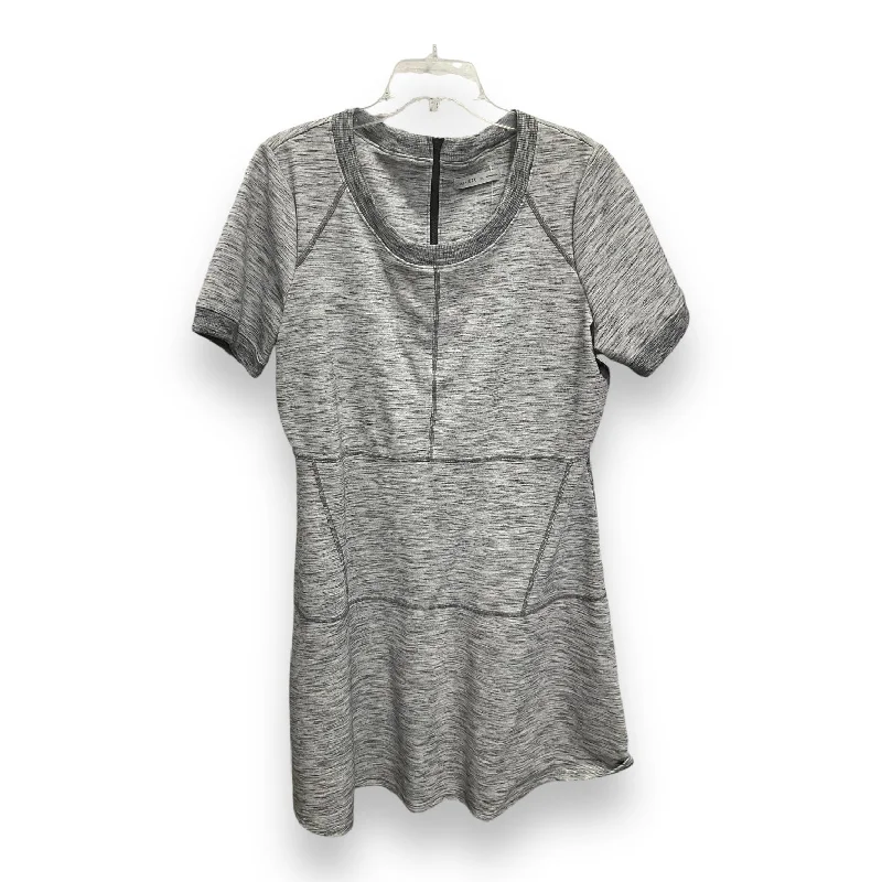 Athletic Dress By Athleta In Grey, Size: Xl Vacation unclassified dresses