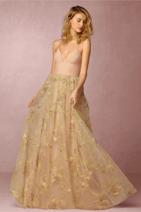 BHLDN Ireland Gown/ STYLE #38688347 Halter unclassified dresses