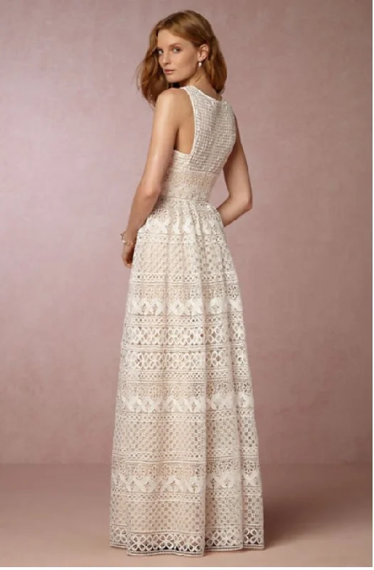 BHLDN Teagan Metallic unclassified dresses