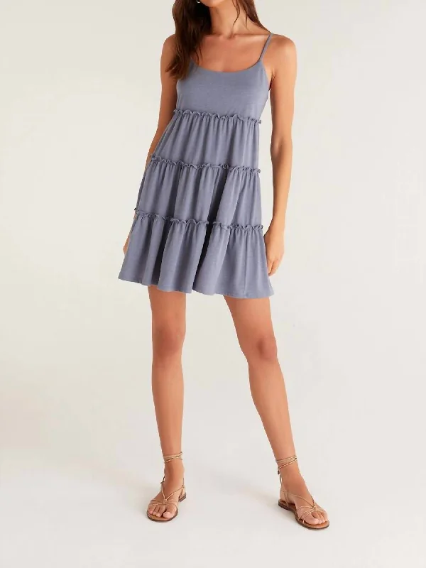 Carina Dress In Worn Indigo Spring unclassified dresses