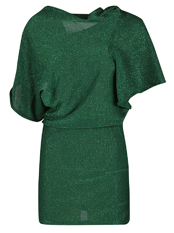 Circus Hotel Dresses Green Off-shoulder unclassified dresses