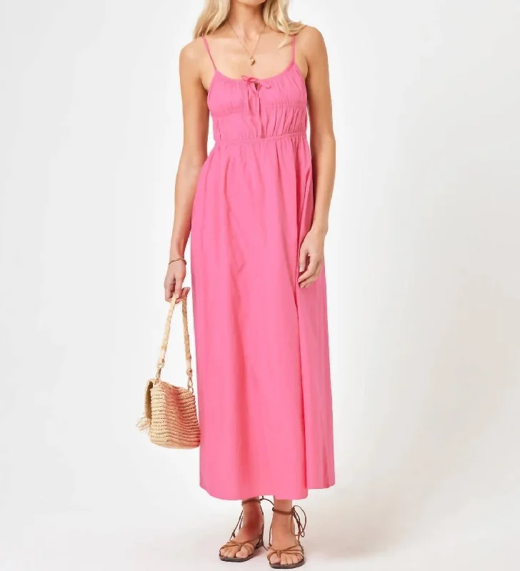 Cordova Maxi Dress In Cosmo Maxi Skirt Set