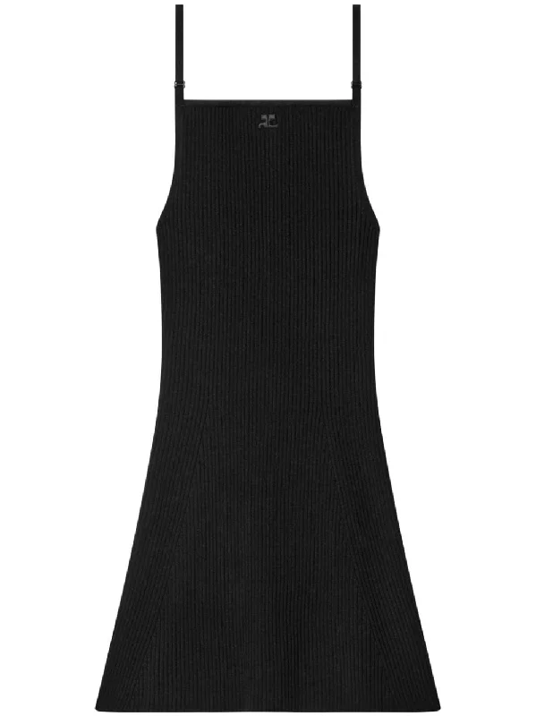 COURREGES PRE Dresses Black Boho unclassified dresses