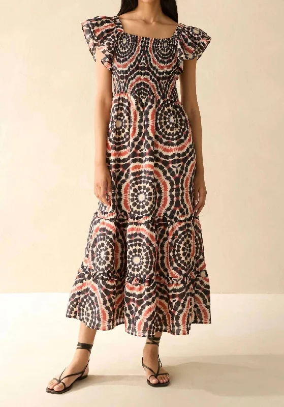 Crystelle Dress In Mandala A-line unclassified dresses