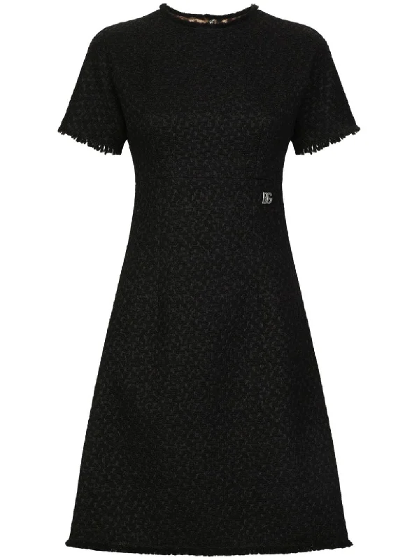 Dolce & Gabbana Dresses Black Chiffon unclassified dresses