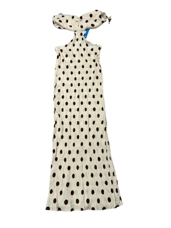 Dress Casual Maxi By Zara In Polkadot Pattern, Size: S Maxi Skirt Look