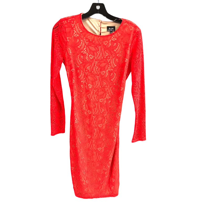 Dress Designer By Bardot In Red, Size: M Travel unclassified dresses