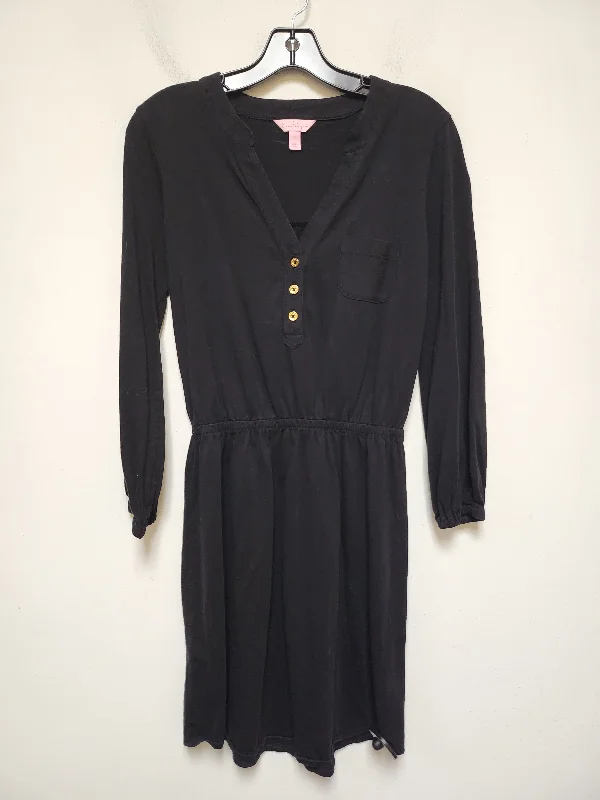 Dress Designer By Lilly Pulitzer In Black, Size: S Comfortable unclassified dresses