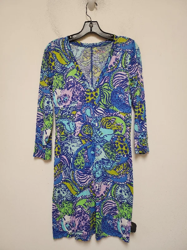 Dress Designer By Lilly Pulitzer In Multi-colored, Size: S Sexy unclassified dresses