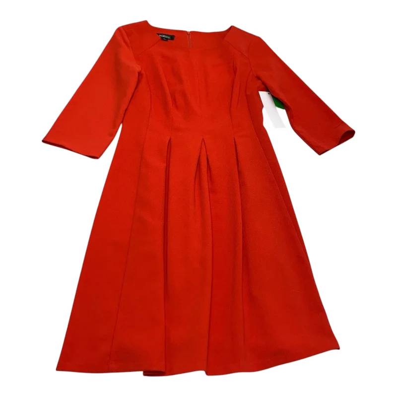 Dress Work By Agb In Red, Size: 4p Halter unclassified dresses