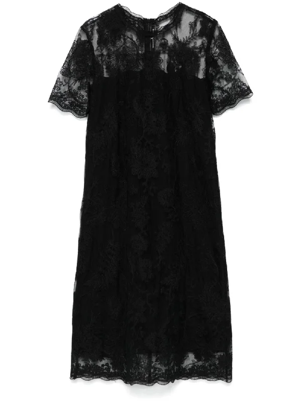 Ermanno Scervino Dresses Black Monochrome unclassified dresses