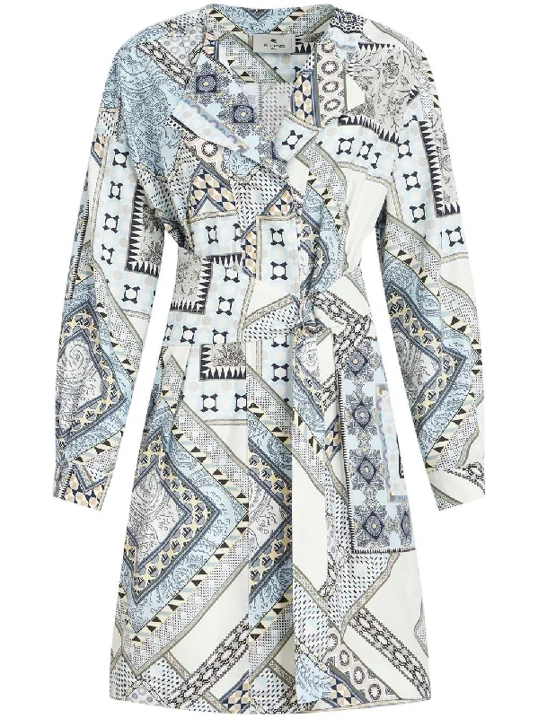 Etro Dresses Clear Blue Dark color unclassified dresses