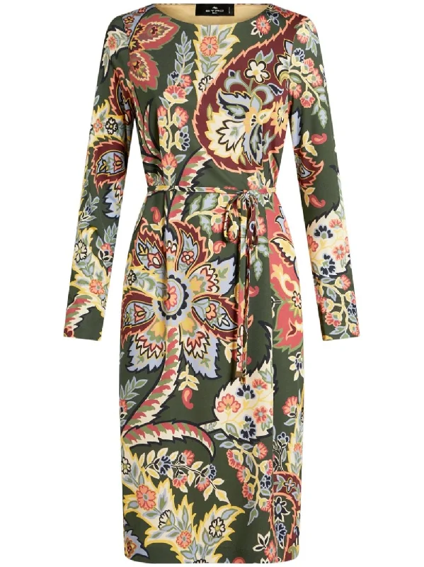 Etro Dresses Green Soft fabric unclassified dresses