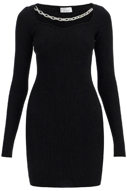 Giuseppe Di Morabito 'knit dress with chain detail High-low unclassified dresses