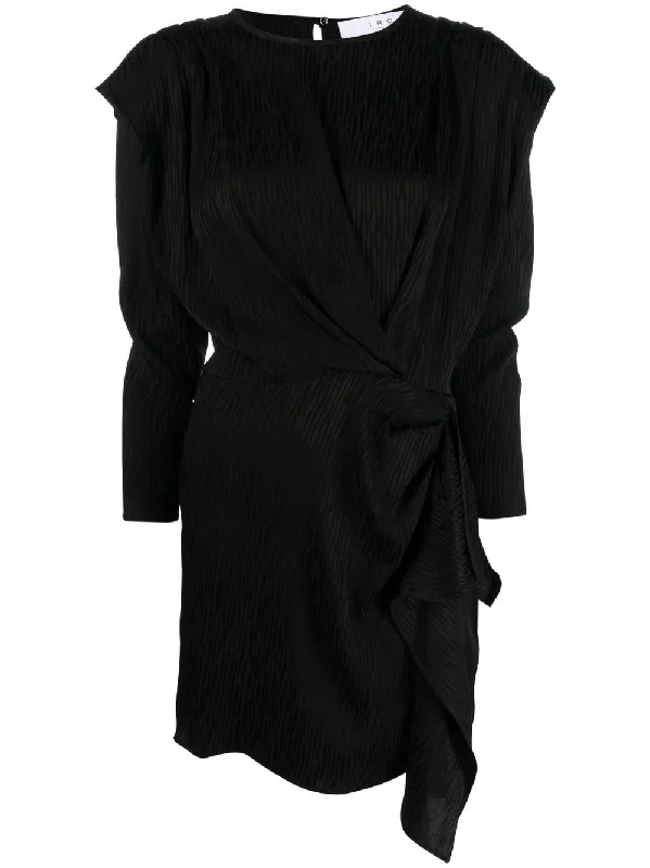 Iro Dresses Black Silk unclassified dresses