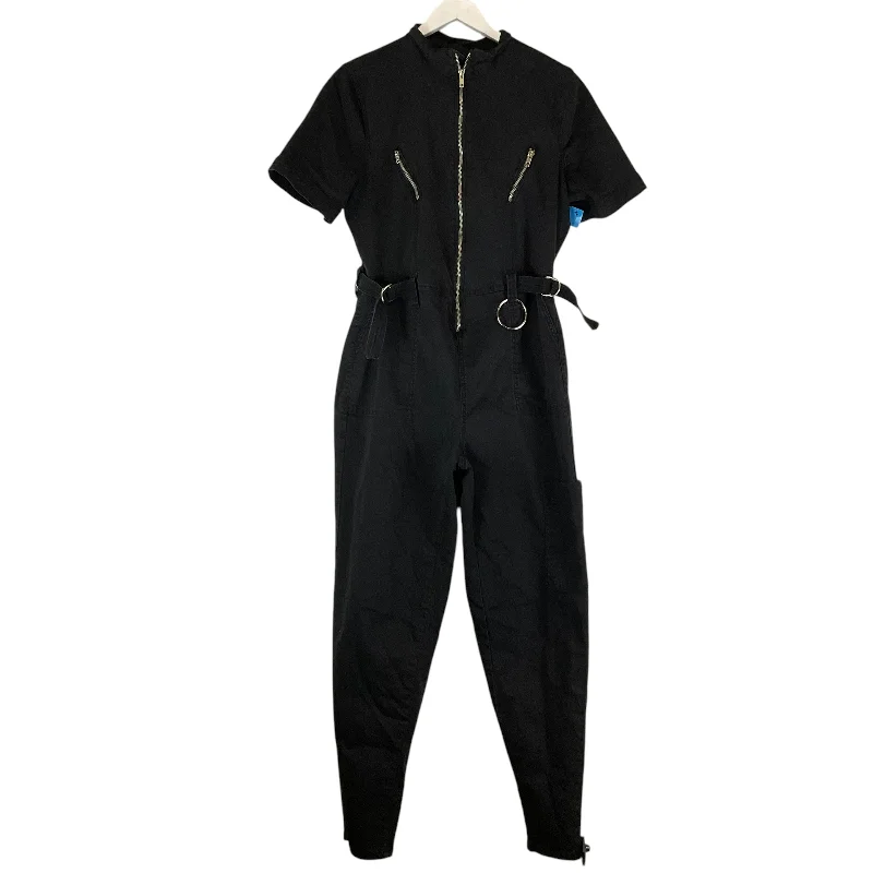 Jumpsuit By Ashley Stewart In Black, Size: 12 Monochrome unclassified dresses