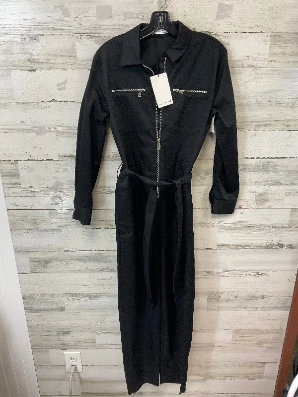 Jumpsuit By Banana Republic In Black, Size: Xs Tall Metallic unclassified dresses