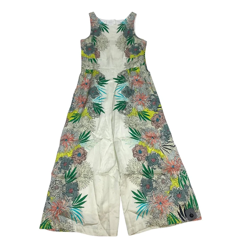 Jumpsuit By Corey Lynn Calter In Cream & Green, Size: Xs Pastel unclassified dresses