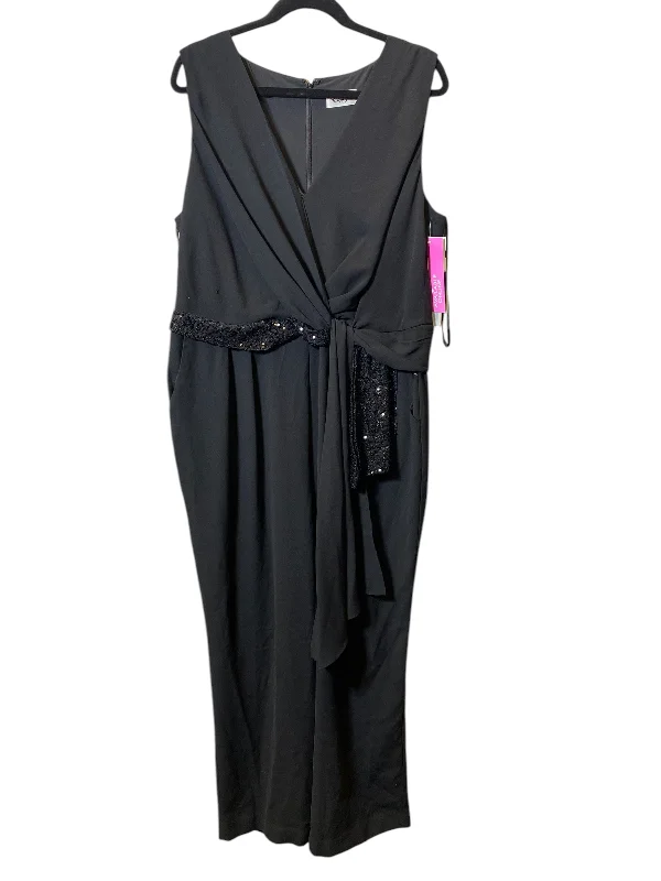 Jumpsuit By Eliza J In Black, Size: Xlp Office unclassified dresses