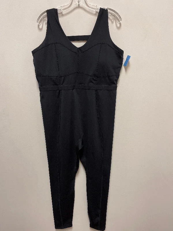 Jumpsuit By Fabletics In Black, Size: 3x Vintage unclassified dresses