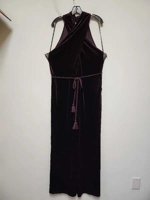 Jumpsuit By Forever 21 In Purple, Size: 3x Everyday wear unclassified dresses