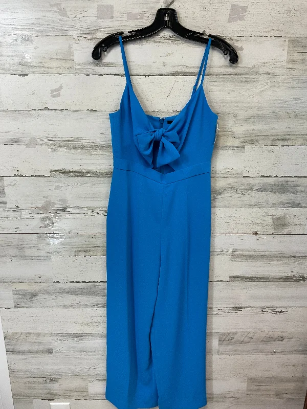 Jumpsuit By JAY GODFREY In Blue, Size: Xs Floral unclassified dresses