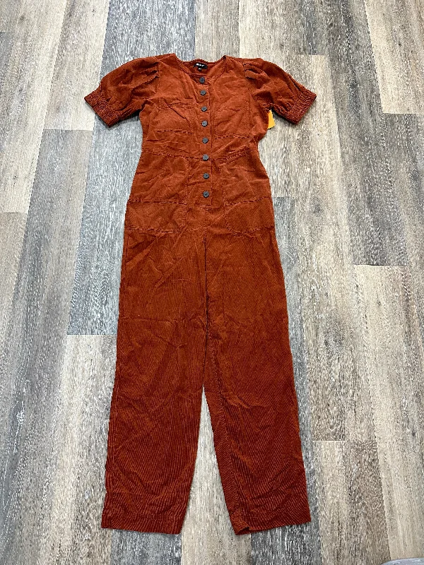 Jumpsuit By Madewell In Orange, Size: 2 Flowy unclassified dresses