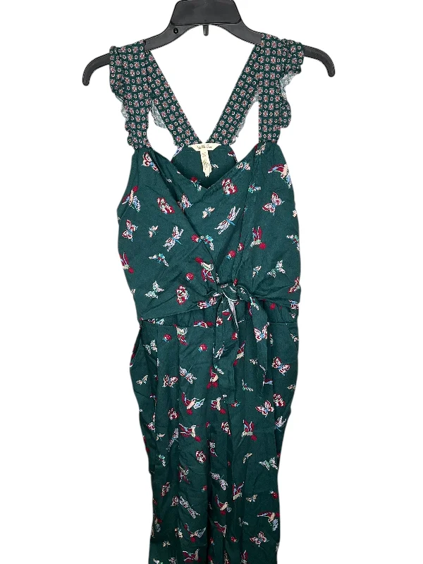 Jumpsuit By Matilda Jane In Green, Size: M Halter unclassified dresses