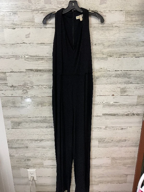 Jumpsuit By Michael By Michael Kors In Black, Size: L Polka dot unclassified dresses