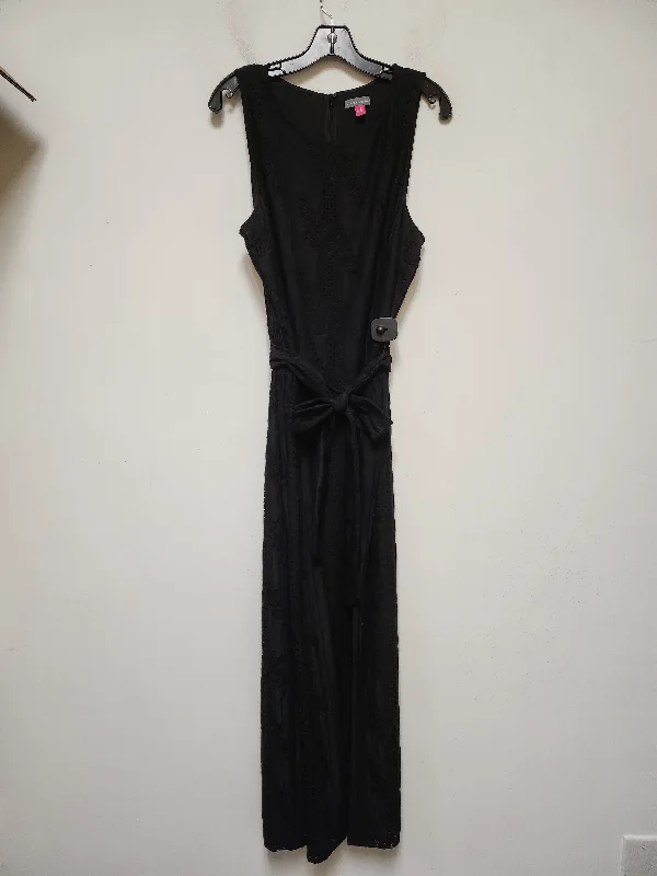 Jumpsuit By Vince Camuto In Black, Size: Xl One-shoulder unclassified dresses