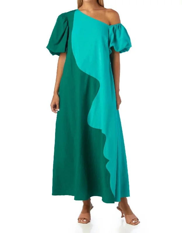 Lovett Dress In Damselfly-Dutch Green Unique unclassified dresses