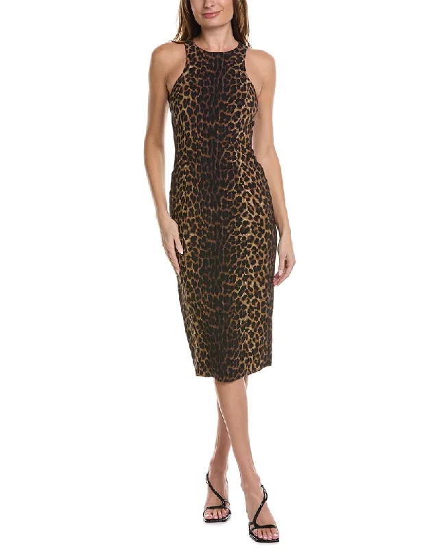 Michael Kors Collection Racerback Sheath Dress Stretchy unclassified dresses