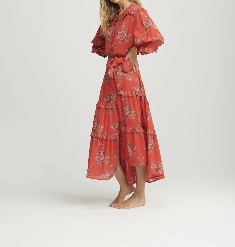 Mya Dress In Roseprint Summer unclassified dresses