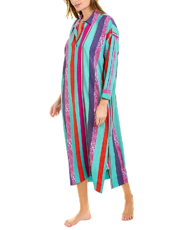 Natori Inju Caftan Dress Beach unclassified dresses